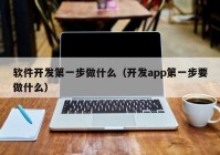 软件开发第一步做什么（开发app第一步要做什么）