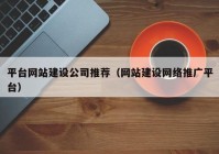 平台网站建设公司推荐（网站建设网络推广平台）