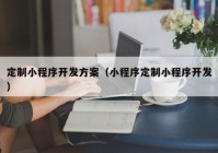 定制小程序开发方案（小程序定制小程序开发）